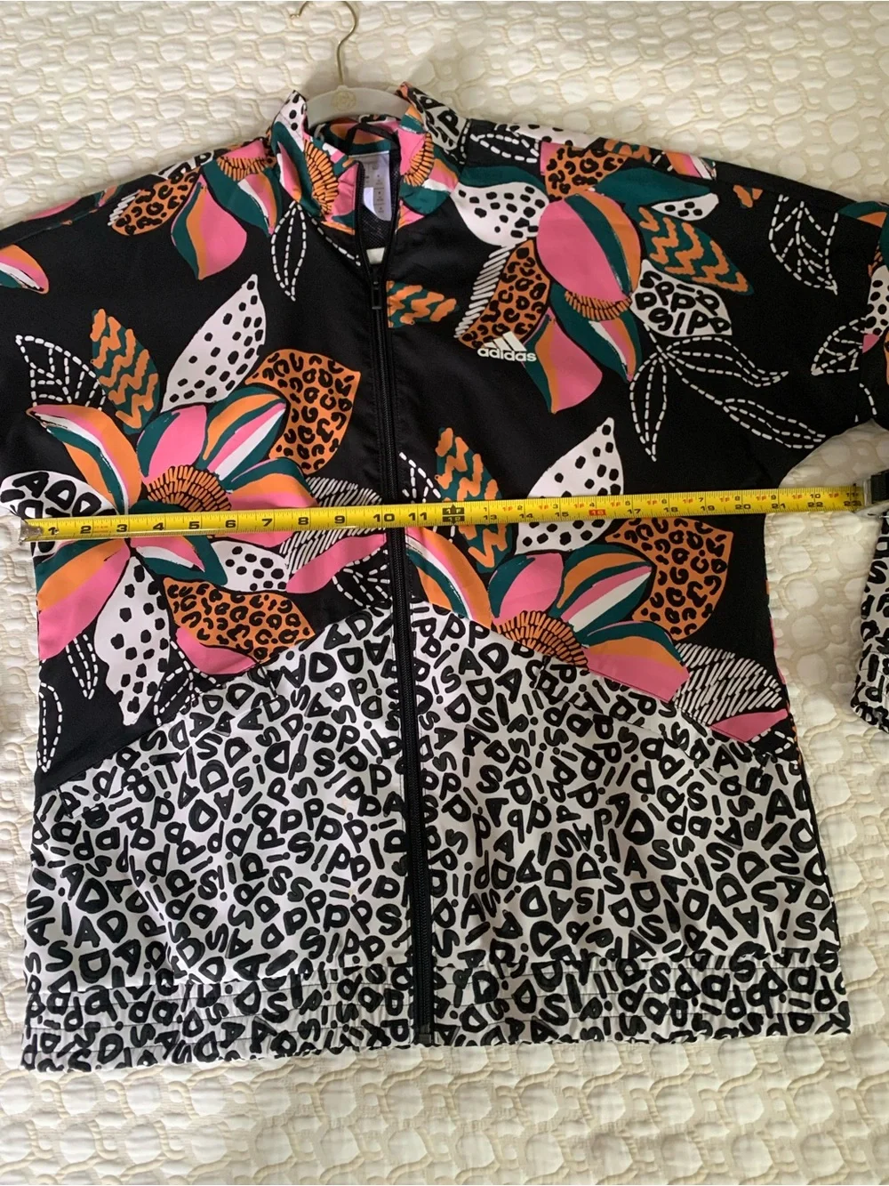 Adidas x Farm Rio Women’s Floral Print Windbreaker/ Track Jacket